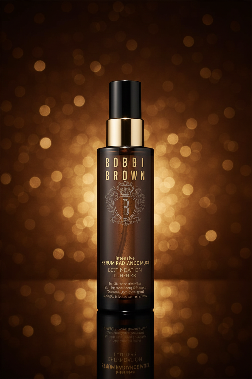 Bobbi Brown Setting Spray – Dark Gold Editorial Studio Shot