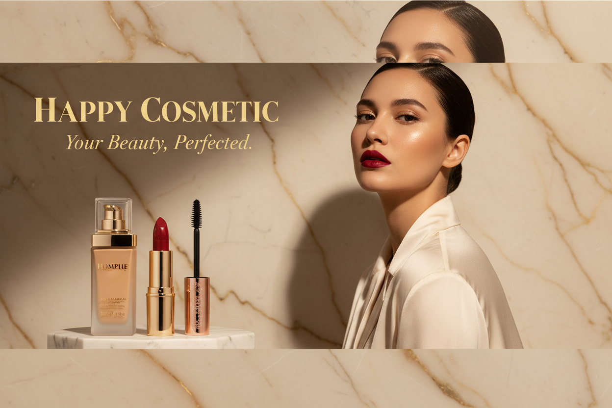 Happy Cosmetic Wide Banner