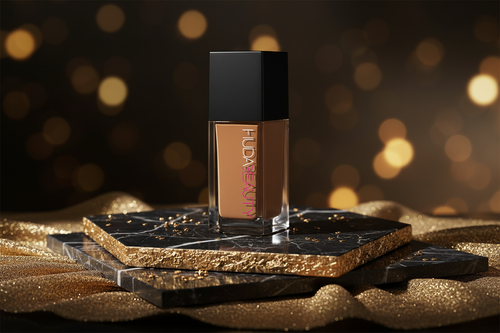 Huda Beauty Foundation Editorial Shot