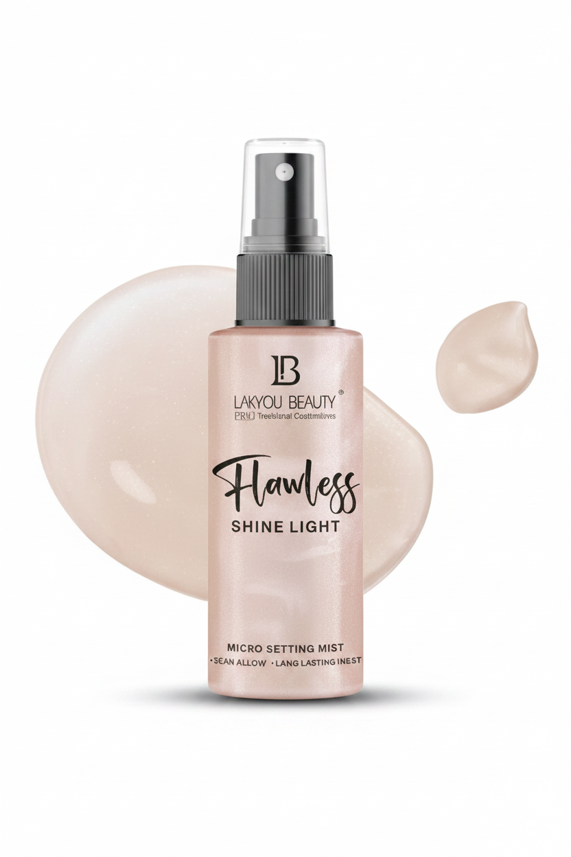 Lakyou Beauty Flawless Shine Mist – White Background Studio Shot