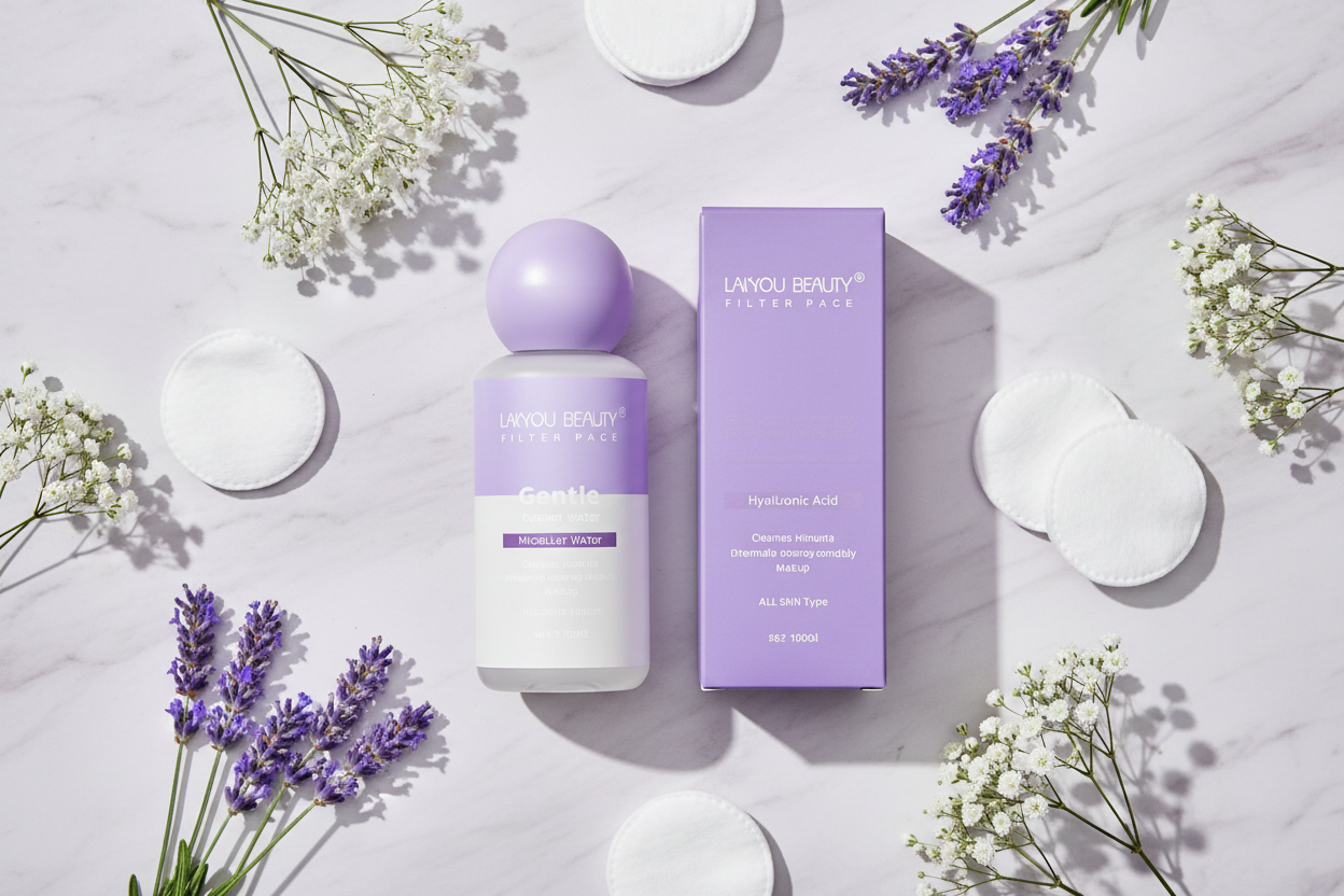 Lakyou Micellar Water Flat Lay