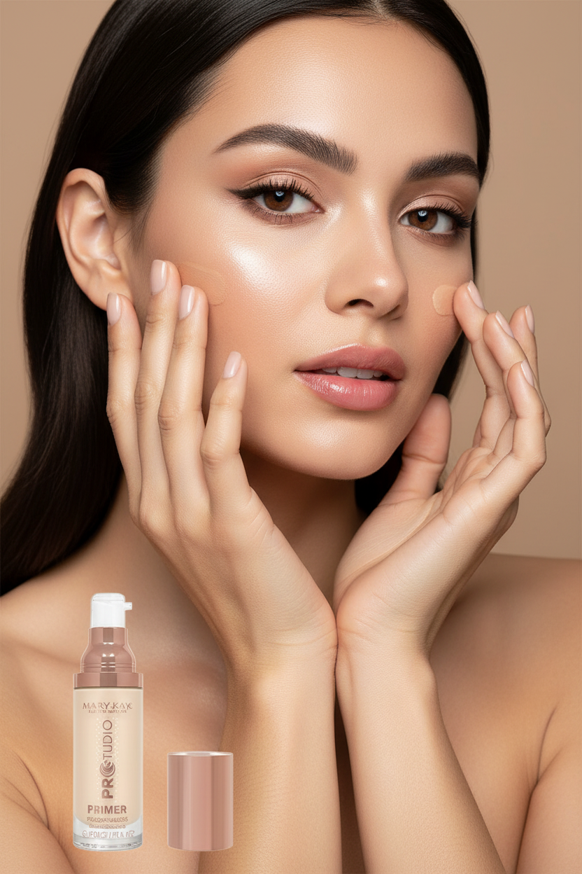 Mary Kay Primer Model Shot