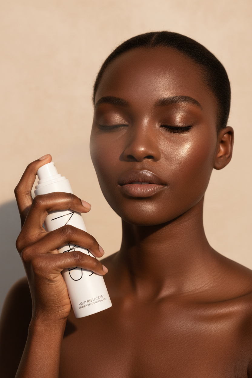 NARS Light Reflecting Setting Mist – Model Shot